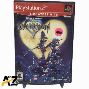 Kingdom Hearts (Sony Playstation 2, 2003) PS2 Greatest Hits Complete W/Manual